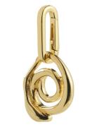 Charm Curl Pendant Kaulakoru Riipukset Gold Pilgrim
