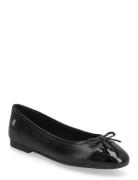 Patent Toe-Cap Lthr Ballerina Ballerinat Black Tommy Hilfiger