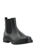 Biagina Chelsea Boot Smooth Leather Chelsea-saappaat Bootsit Black Bia...