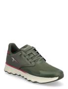 Women Lace-Up Matalavartiset Sneakerit Tennarit Khaki Green Tamaris