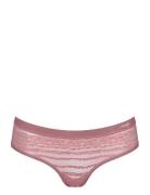 Sloggi Free Evolve Hipster Lace Hipsterit Alushousut Alusvaatteet Pink...
