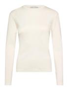 Millan Ls Tops T-shirts & Tops Long-sleeved White Tiger Of Sweden