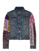 Etnic Farkkutakki Denimtakki Blue Desigual