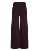 Stella Bottoms Jeans Wide Burgundy Lee Jeans