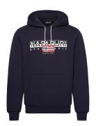B-Aylmer H Wint Tops Sweat-shirts & Hoodies Hoodies Navy Napapijri