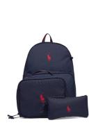 Bk-Backpack Accessories Bags Backpacks Navy Ralph Lauren Kids