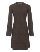 Antaligz Wool Short Dress Noos Lyhyt Mekko Brown Gestuz