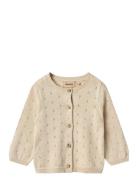 Knit Cardigan Maia Tops Knitwear Cardigans Cream Wheat