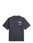 Running Dog Back Gr Boxy R T Tops T-shirts Short-sleeved Navy G-Star R...