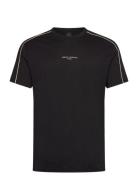 Jumper Tops T-shirts Short-sleeved Black Armani Exchange