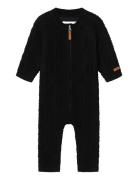 Nbmwrilla Wool Ls Knit Suit Pitkähihainen Body Black Name It
