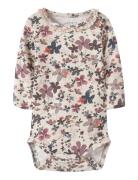 Nbfnaline Ls Body Bodies Long-sleeved Beige Name It