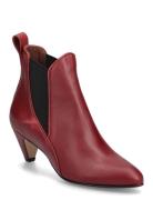 Rikley Shoes Boots Ankle Boots Ankle Boots With Heel Red Anonymous Cop...