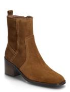 Tadita 05 Shoes Boots Ankle Boots Ankle Boots With Heel Brown Wonders
