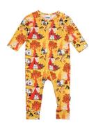 Camping Pyjamas Pyjama Sie Jumpsuit Haalari Yellow MUMIN