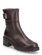 Evoclub 22 Shoes Boots Ankle Boots Ankle Boots Flat Heel Brown Wonders