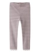 Nmfnette Slim Legging Bottoms Leggings Purple Name It