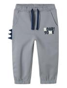 Nmmnash Nreg Sweat Pant Bru Box Bottoms Sweatpants Grey Name It