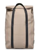 2 Way Tote Backpack W3 Reppu Laukku Beige Rains