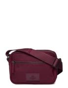 Blockmbg Cross. Bag, Rec. Bags Crossbody Bags Burgundy Markberg