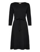 Candice Dress Polvipituinen Mekko Black Jumperfabriken