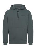 Albula Hoodie Tops Sweat-shirts & Hoodies Hoodies Green Napapijri