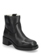 Jenny Wool Shoes Boots Ankle Boots Ankle Boots With Heel Black Pavemen...