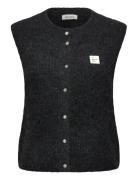 East Vests Knitted Vests Grey American Vintage