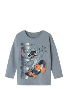 Nmmadri Stitch Ls Nreg Top Box Wdi Tops T-shirts Long-sleeved T-shirts...