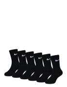 6W-6Pk Crew Sock Sukat Black Nike