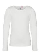 Vmlavender Ls Top Girl Noos Tops T-shirts Long-sleeved T-shirts White ...
