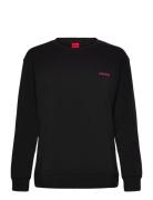 Hugo Id Ls-Shirt Tops Sweat-shirts & Hoodies Sweat-shirts Black HUGO
