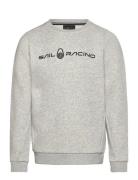 Jr Bowman Sweater Tops Sweat-shirts & Hoodies Sweat-shirts Grey Sail R...