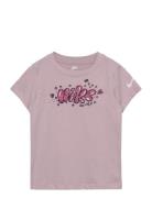 Te-S/S Tee Tops T-shirts Short-sleeved Pink Nike