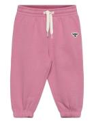 Hmlmini Loose Pants Bee Bottoms Sweatpants Pink Hummel