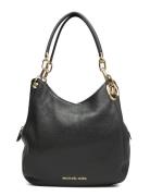 Lg Chain Shldr Tote Bags Top Handle Bags Black Michael Kors