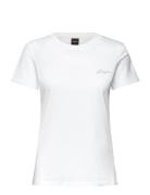 C_Esogo_4 Tops T-shirts & Tops Short-sleeved White BOSS