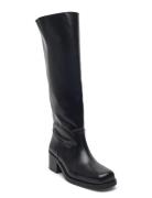 Long Boots Korkeavartiset Saapikkaat Black Billi Bi