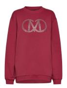 Cmelva-Sweatshirt Tops Sweat-shirts & Hoodies Sweat-shirts Red Copenha...