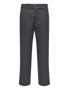 Onsmiro Tailored Loose 0346 Pant Noos Bottoms Trousers Formal Grey ONL...