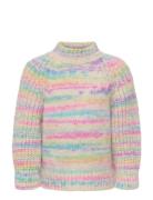 Kmgcarma-Lia L/S O-Neck Cp Knt Tops Knitwear Pullovers Multi/patterned...
