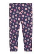 Stretch Knit Leggings Bottoms Leggings Navy Boboli