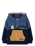 Fleece With Pockets Sweatshirt Tops Sweat-shirts & Hoodies Hoodies Blu...