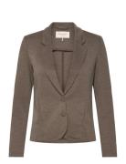 Fqnanni-Ja Blazers Single Breasted Blazers Brown FREE/QUENT