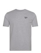 Id Small Logo T-Shirt Tops T-shirts Short-sleeved Grey Reebok Classics