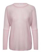 Knit Cwpippa Tops Knitwear Jumpers Pink Claire Woman