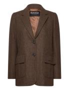 Barbour Elm Tailored Jacket Blazers Single Breasted Blazers Brown Barb...