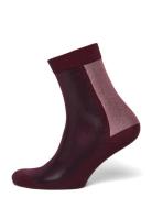 Cph Socks 5 Cotton Blend Burgundy Lingerie Socks Regular Socks Burgund...