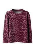 Nmfnuni Ls Top Tops T-shirts Long-sleeved T-shirts Burgundy Name It