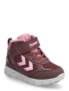 X-Light 2.0 Mid Tex Jr Nauhalliset Talvikengät Burgundy Hummel